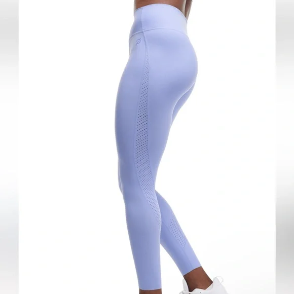 PELOTON Cadent Laser Perforated Legging Ice Blue - Picture 1 of 5